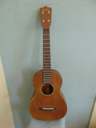 Vintage Martin Tenor Ukulele In Case