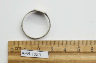 WW1 Period German Empire soldier silver patriotic ring 1914 - 16 5