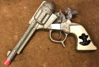 Rare Vintage 1950s Hopalong Cassidy Buck N Bronc Kids Cap Gun 4