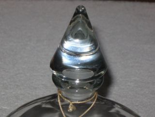 Vintage Guerlain Shalimar Perfume Bottle & Glass Stopper Cologne 16 OZ - 10 