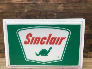 Sinclair Gas Oil Vintage Collectable Plastic Canopy Sign Antique