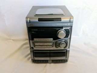 Vintage AIWA Mini Shelf Stereo System TBass CX NA202.  CD,  Cassette,  Radio 2