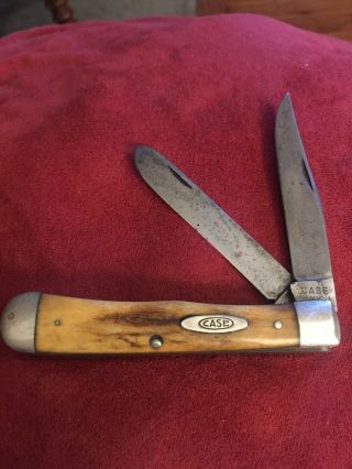 Vintage Case Xx 1940 - 1965 Trapper 5254 Pocket Knife