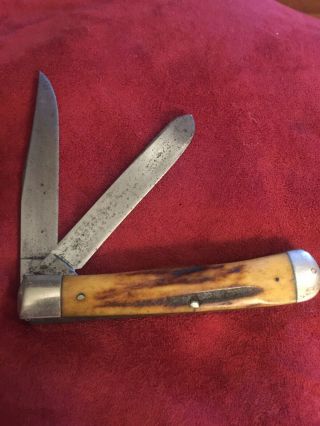 Vintage Case XX 1940 - 1965 Trapper 5254 Pocket Knife 2