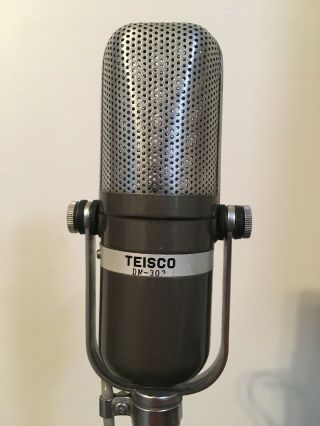 Vintage Microphone Teisco Dm - 302 - Mid 1960 