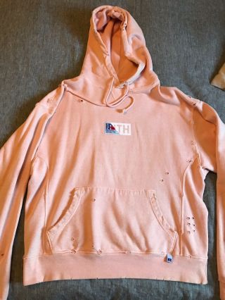 Kith X Russell Athletic Vintage Hoodie Blossom L 2