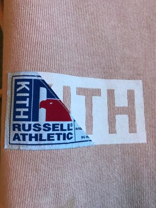Kith X Russell Athletic Vintage Hoodie Blossom L 6