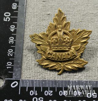 Ww1 / Ww2 Canadian General Service Cap Badge (16719)