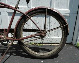 Wasp Chicago Schwinn Bicycle - ANTIQUE/VINTAGE 1952 (LOCAL) 5