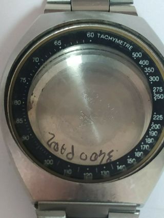Vintage Omega Chronograph 1045 Ref - 176.  0012 Case & Pushers Parts
