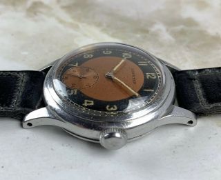 Vintage Longines Sei Tacche Bullseye Two - Tone Wristwatch Cal.  12.  68 NR 5