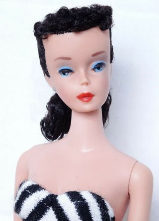 Stunning Vintage 4 Brunette Ponytail Barbie Doll 3days