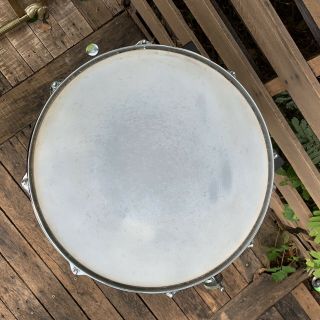 Vintage Gretsch Snare Drum 1950 ' s Caixa Midnight Blue 6