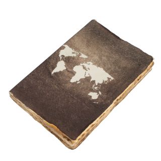Handmade Sketch Book,  Ancient Map Art,  Eco - Friendly,  Acid - Paper 4