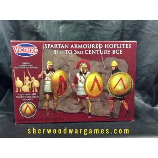 28mm Armoured Spartan Infantry By Victrix,  Hail Caesar,  Swordpoint Ancients