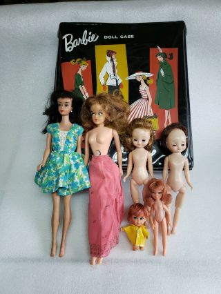 Vintage 1962 Barbie/vintage Case,  Bundle