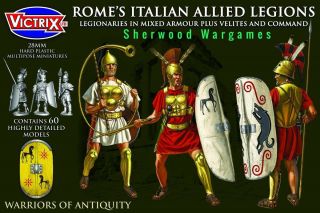 28mm Romes Italian Allied Legion,  Victrix,  Hail Caesar,  Swordpoint Ancients Bnib