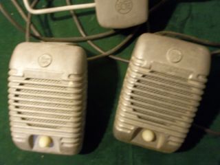 Vintage Pair RCA Drive In Movie Speakers Se w/Holder Ashman Theaters Caro,  Mich 2