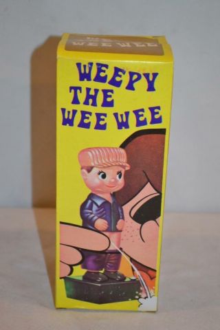 1970s Weepy The Wee Wee Peeing Boy Novelty Gag Gift