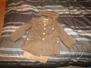Rare Vintage Boys Ww2 World War Ll Army Air Corp Uniform