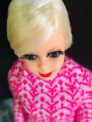 Vintage Twiggy Barbie Doll Knit Now Francie 2