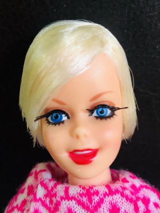 Vintage Twiggy Barbie Doll Knit Now Francie 3