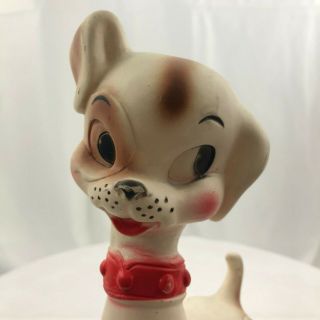 Vintage 1961 Squeaky Dog The Edward Mobley Co By Arrow Rubber & Plastic Corp