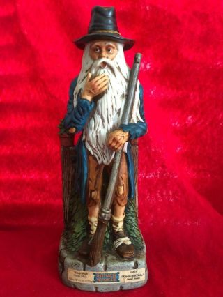 Rare Vintage 1977 Old Rip Van Winkle Decanter Limited Edition Hand Painted