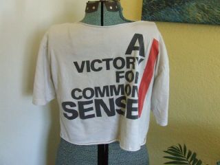 PUNK ROCK CUT NECK T SHIRT WOMANS MED CLEANERS FROM VENUS VICTORY COMMON 2