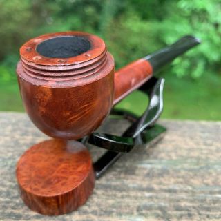 & RARE / Early Patent / Wally Frank Motorist / Vintage tobacco estate pipe 4