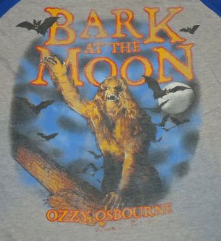 Ozzie Osborne " Bark At The Moon " U.  S.  Tour 