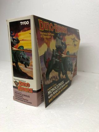Dino Riders Vintage Monoclonius Dinosaur 1980s Tyco