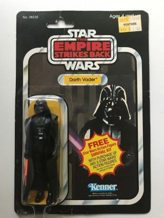 Vintage Star Wars Darth Vader Moc Esb Back.