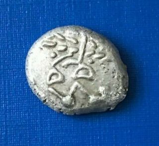 Ancient Celtic Silver Ar Stater Norfolk Wolf Circa 55 - 50 Bc - P471