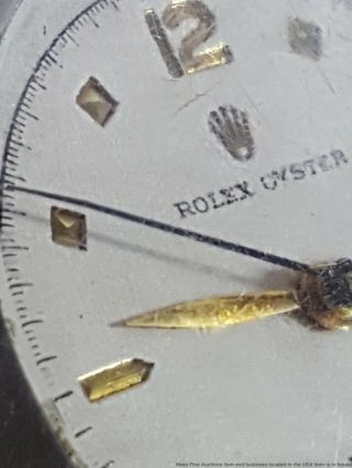 1950s 6020 Rare Rolex Oyster Precision Men Running Stainless Steel Vintage Watch 5