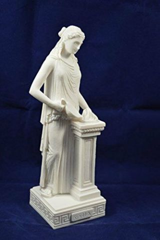 Hestia Sculpture Statue Ancient Greek Goddess Of The Agriculture