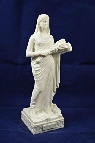 Demeter Sculpture Statue Ancient Greek Goddess Of The Agriculture