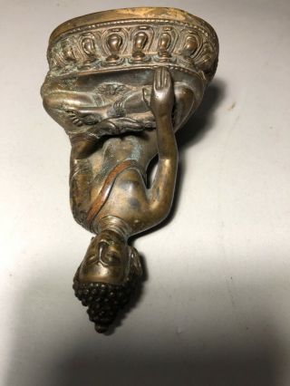Chinese Antique Sino - Tibetan Gilt Bronze Buddha Pre 1800 5