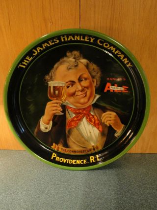 Vintage Near James Hanley Co.  Beer Tray Providence Ri Circa 1930s