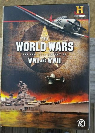 The World Wars The Complete History Of Ww I And Ww Ii,  12 Dvd Set