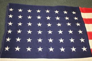 & Choice WW2 U.  S.  National 48 Star Cotton Flag,  36 