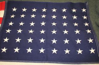 & Choice WW2 U.  S.  National 48 Star Cotton Flag,  36 