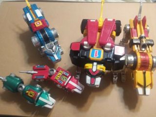 Vintage 1981 Die Cast Y&K GB - 36 Voltron Lion Force Set with sword 7