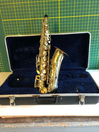 Conn Vito Alto Saxophone And Case,  Vintage 1980s.