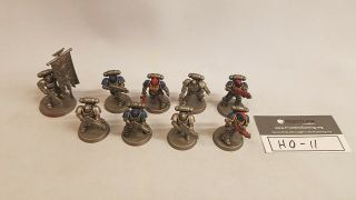 40k Space Marine Intercessors And Ancient 9 Models Painted (ho - 11)