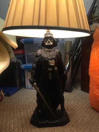 Rare Darth Vader Star Wars Lamp Vintage