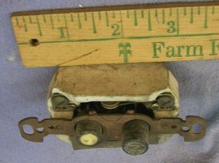 Early 1900 S Push Button Household Light Switch As Found Steam Punk