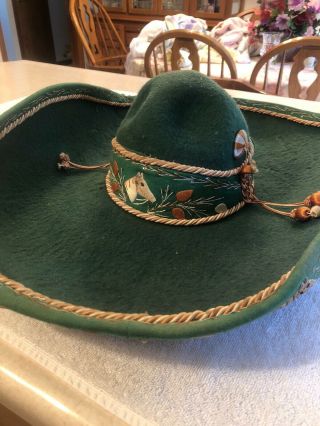 Vintage Tardan Sombrero Made Personally For Abe Saperstein.  Harlem Gobetrotters