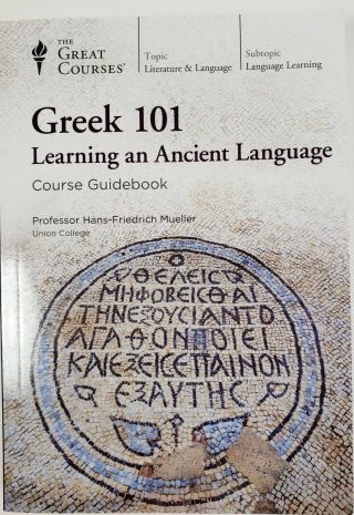Greek 101 Learning an Ancient Language 6 DVDs,  Guidebook Like Great Courses 3