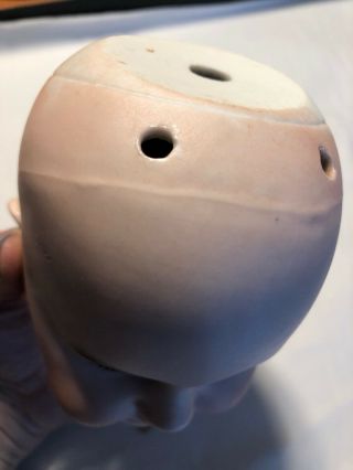 Hard To Find Antique S & H 949 Closed Mouth Doll Head.  As Found 5